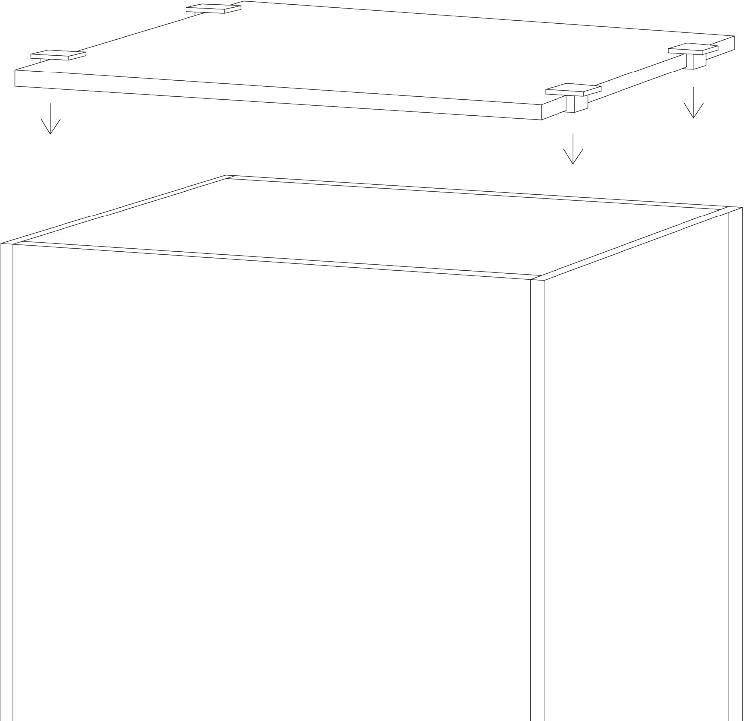 LANDEN 4Mm Thick Clear Glass Aquarium Lid, Includes 4 Clips for Secure Placement, 282 X 225Mm(11.1X8.86 Inches) Adapted to CB303030, ARF30 image number 4