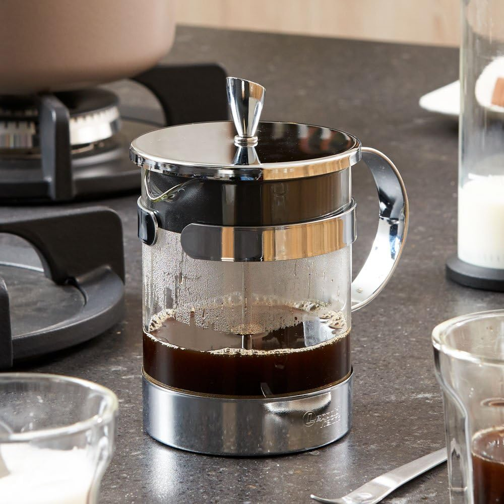 Leopold Vienna Coffee Maker Luxe 600Ml, Steel, Silver, 10.5 X 16.9 X 16.5 Cm image number 1