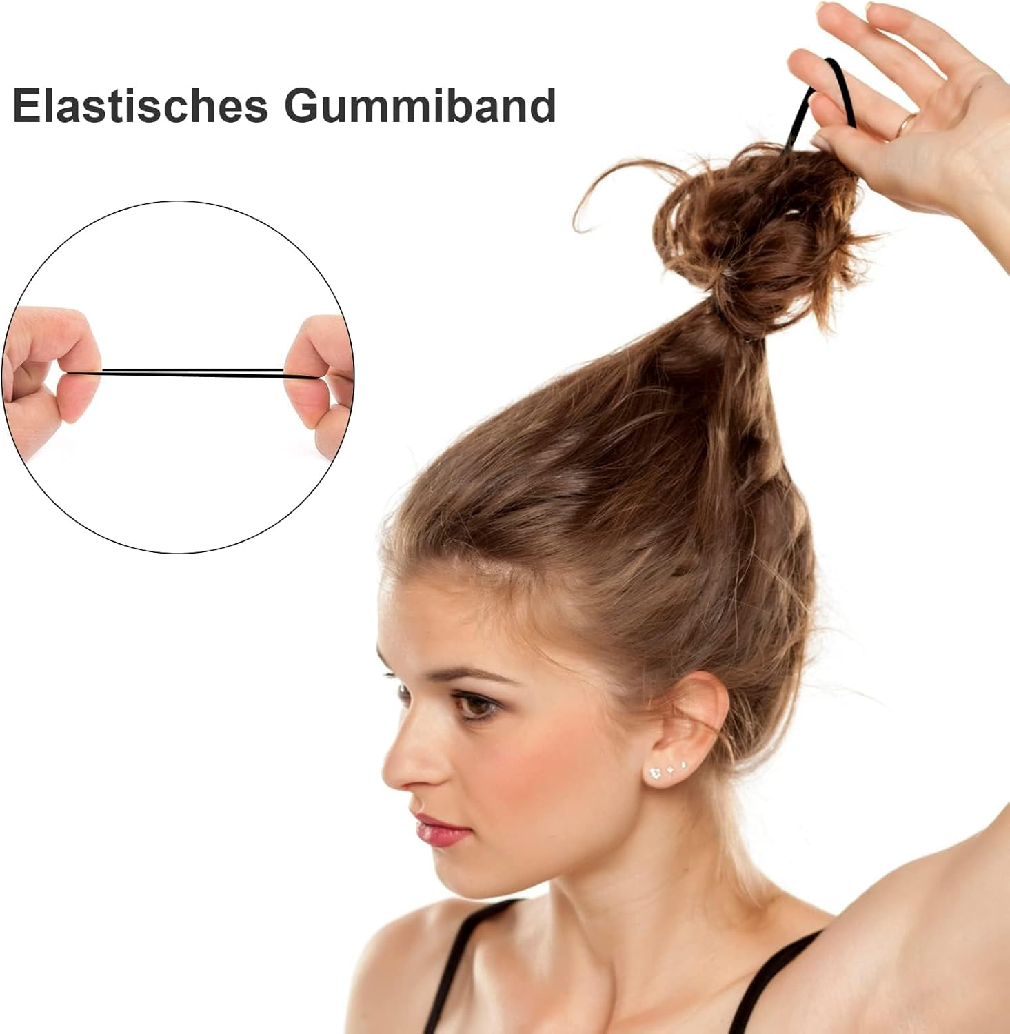 403 Pieces Hair Accessories Set for Women & Girls - U-Shape Bobby Pins, Spiral Hair Clips, Hair Bands, Scrunchies, Non-Slip Hairpins - Bridal Wedding Party Essentials image number 1