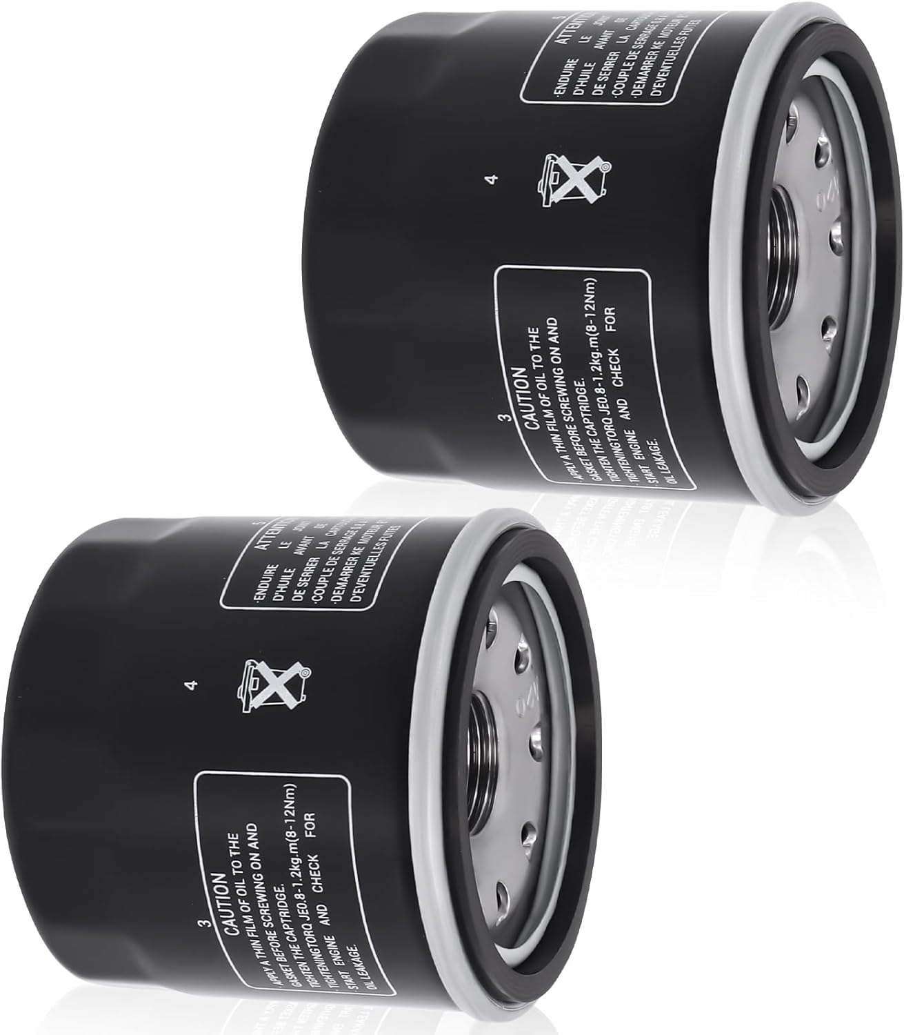 2520799 Engine Oil Filter for Polaris 2009-2019 Scrambler Sportsman XP 850 570 Engine Oil Filter 3089996 2520799 (2 Pack)