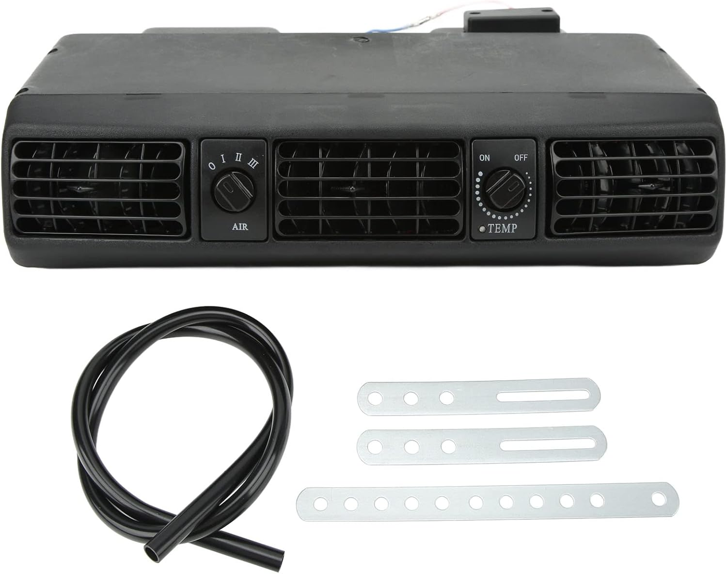 Universal Underdash Air Conditioner Evaporator, 360CFM, 3 Speed Assembly for RV, Car, Truck, Campers (24V) image number 6