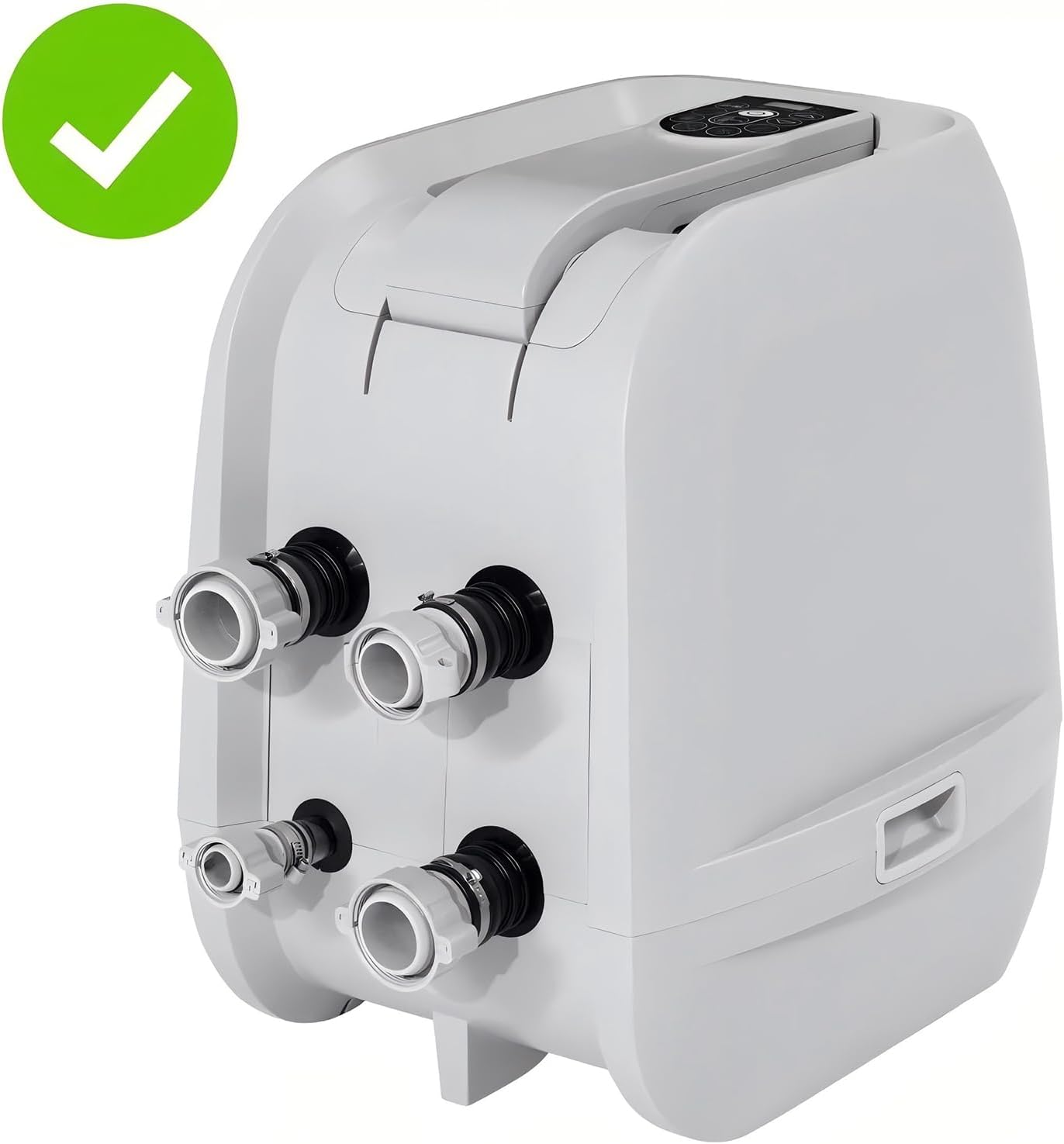 For Lay Z Spa Water Pump Repair Kit for Hot Tub Water Pump #P4071, 58113, E02 for Coleman Impeller Stainless Thrust Washers & 3 Seals and Screws Stainless Steel Shaft image number 4