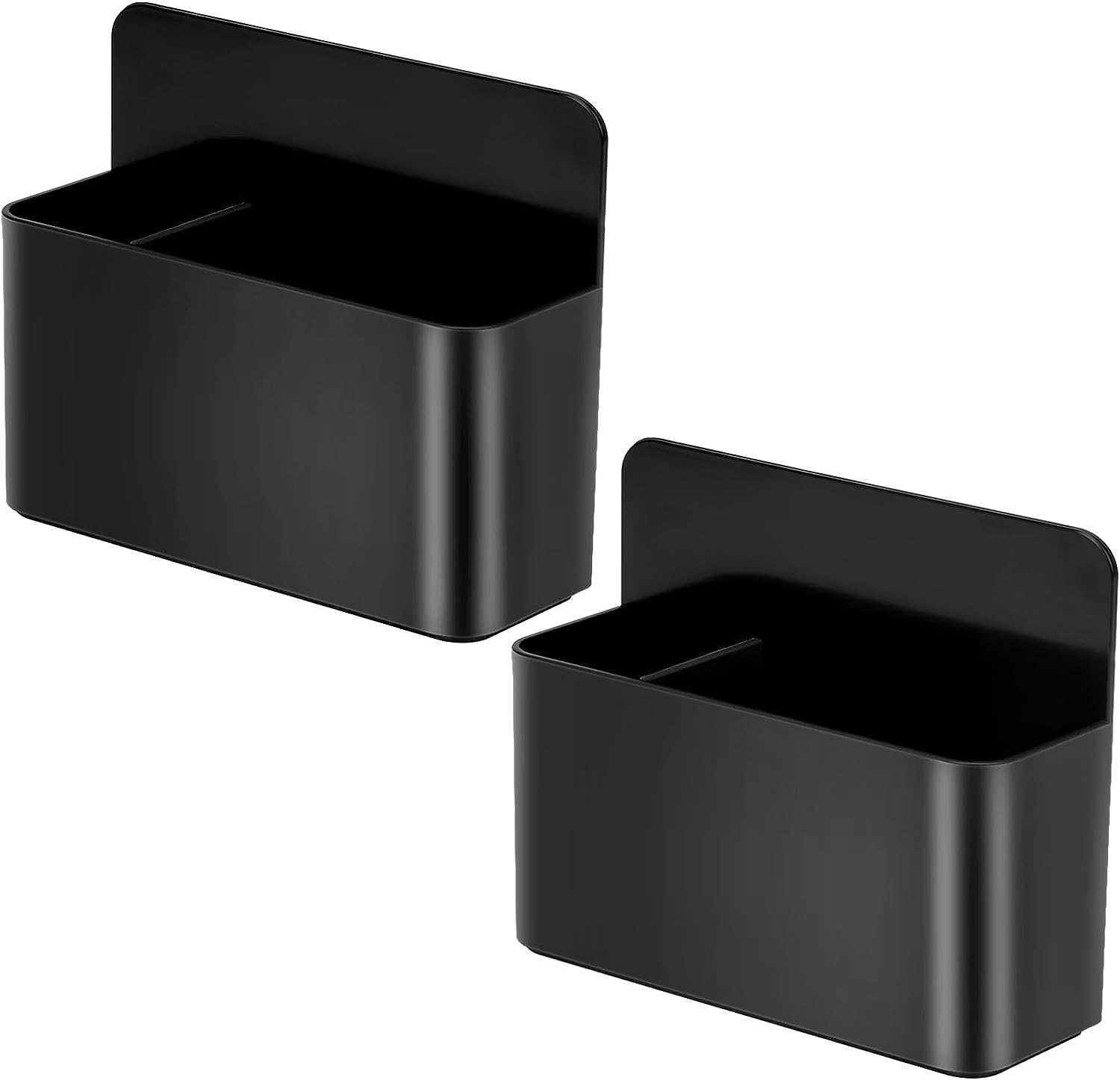 2 Pcs Magnetic Dry Erase Marker Holder, Pen and Eraser Holder for Whiteboard, Magnet Pencil Cup Storage Organizer for Fridge, Locker and Metal Cabinets