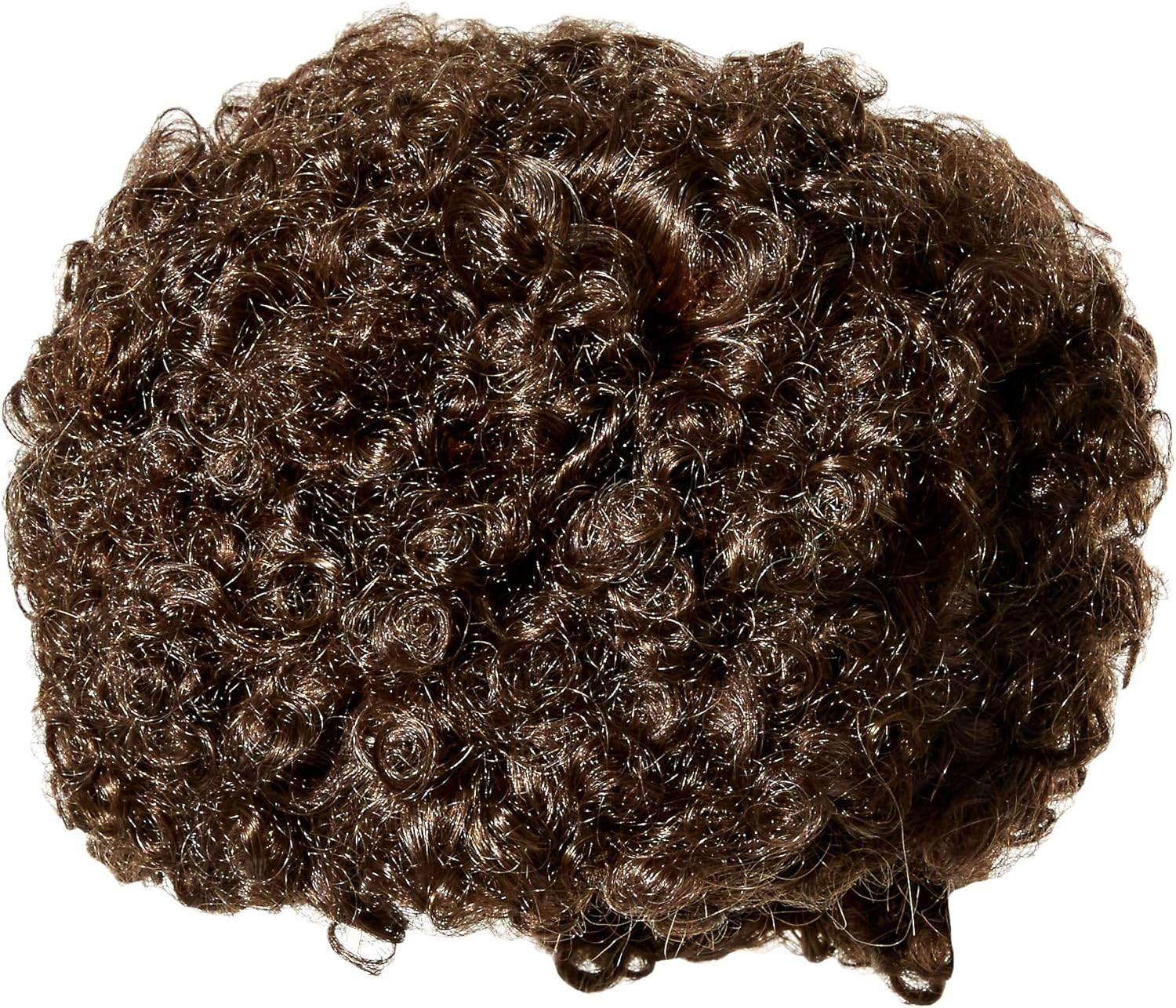 Rubie'S Men'S Tight Fro Wig - Brown image number 3