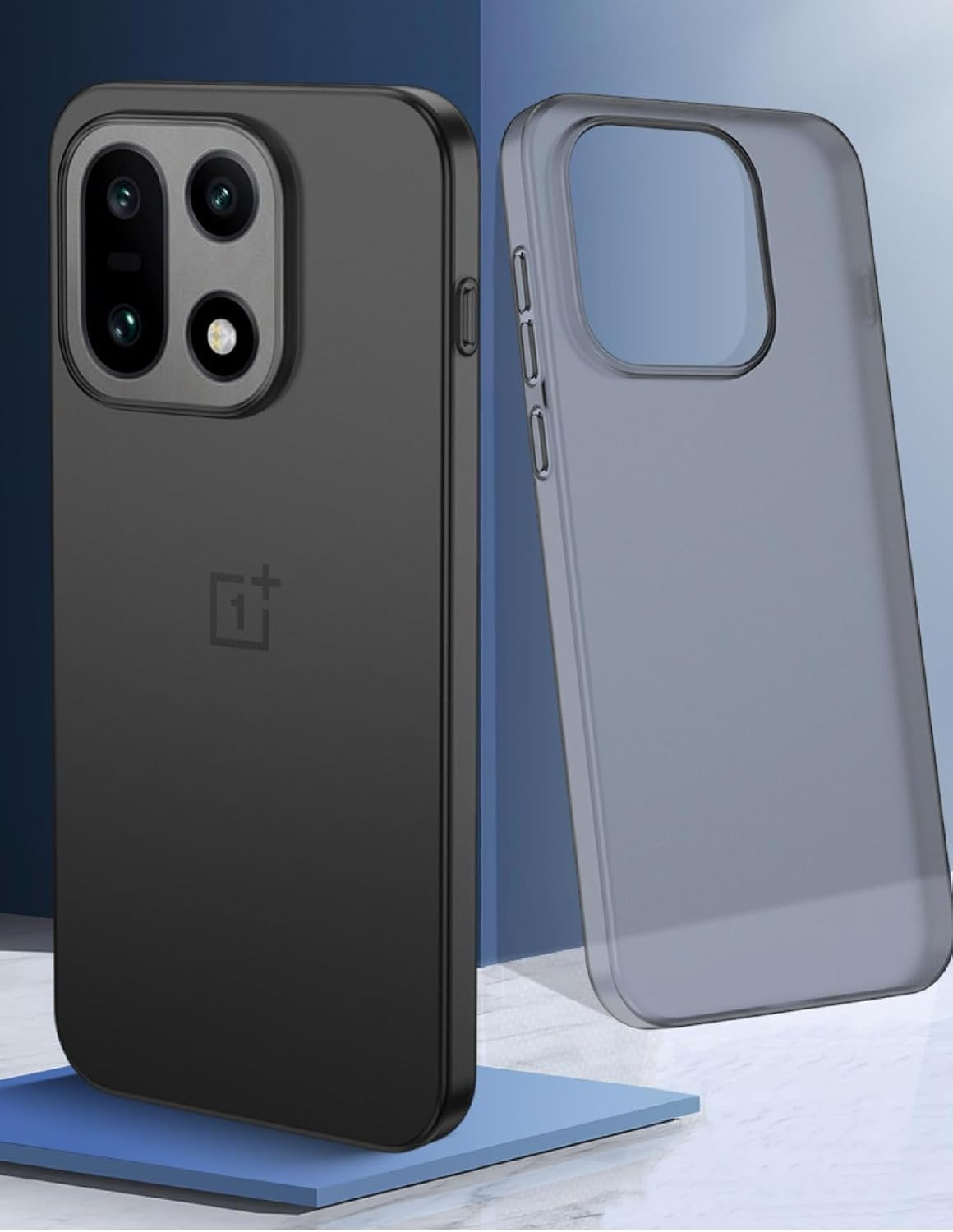 GIOPUEY Case Compatible with Oneplus 15, Hard PC Material Case, Comfortable and Smooth to Touch Mobile Phone Case, Shockproof, Anti-Fingerprint Cover - Translucent image number 4