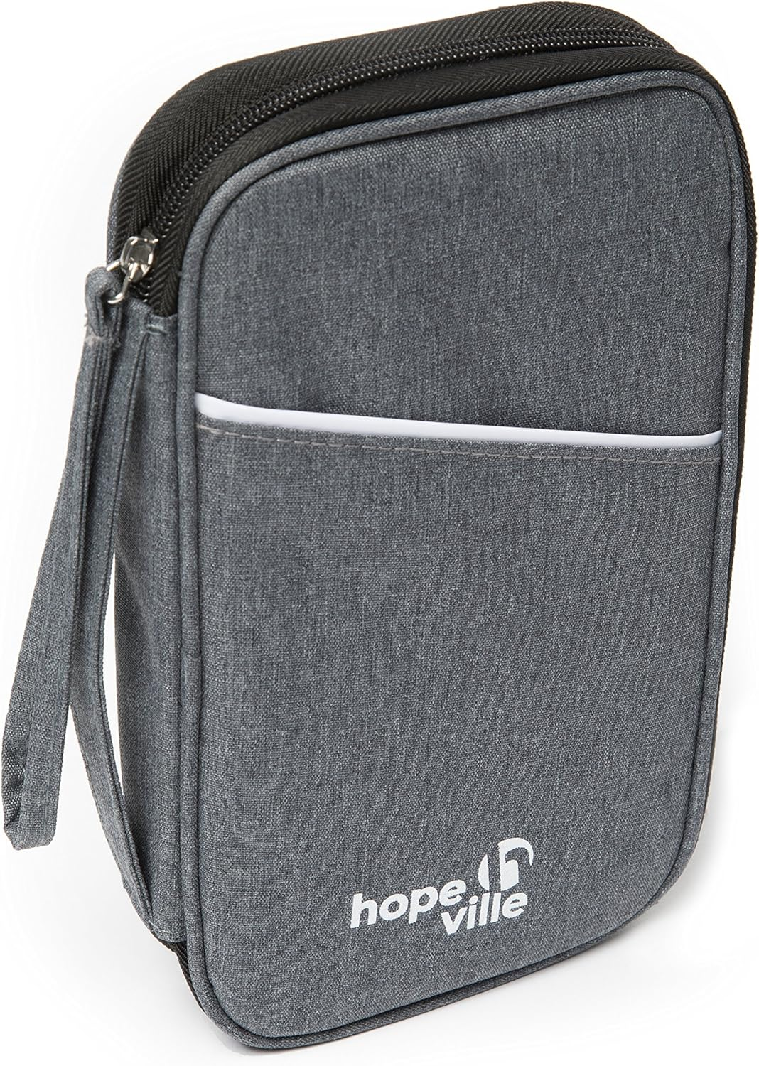 HOPEVILLE Travel Document Case with RFID Protection, High-Quality Travel Organiser and Document Case for All Travel Documents and Documents