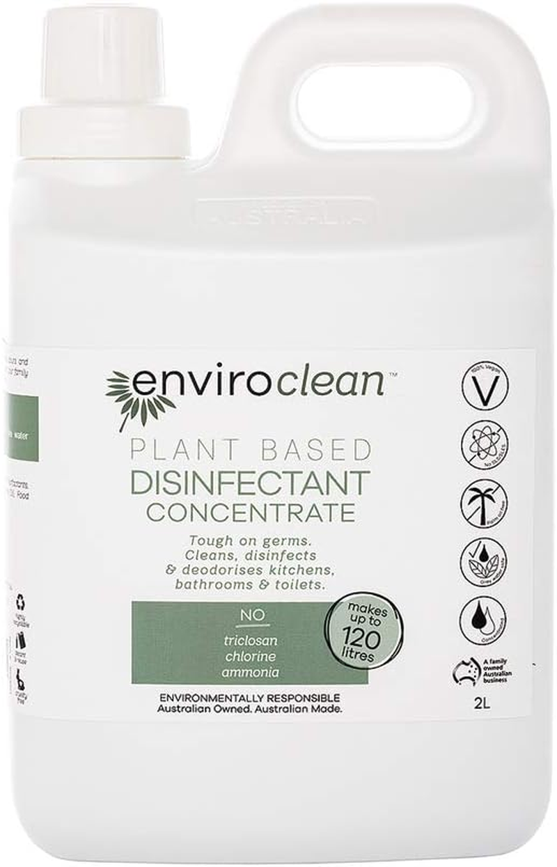 Enviroclean Disinfectant Concentrate 2 Litre, White