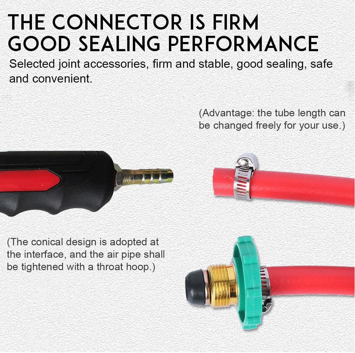 3 Nozzles Propane Butane Torch Weed Burner Weed Torch Gas Blow Torch Head for Burning Weed, Roof Insulation and Roads Paint Removal (Propane Butane Not Included) image number 1