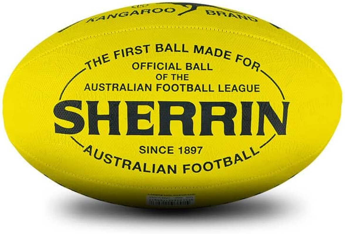 Sherrin Grass Surface Football - Yellow image number 2