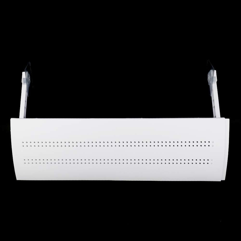 Riuulity Adjustable Wind Deflector, Prevent Direct Blowing Wind Guide for Room Air Conditioners Universal anti Wind Baffles (Hollow Waterproof Model) image number 1