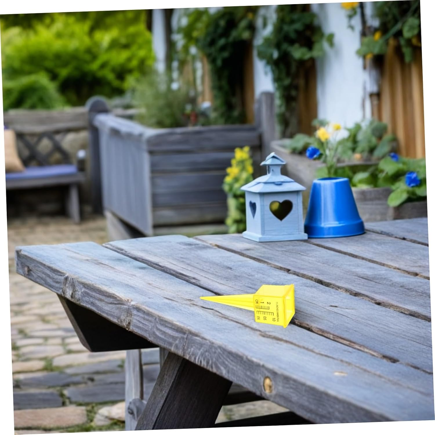 20Pcs Outdoor Rain Gauge for Garden Lawn with Wide Mouth Easy-Read Sprinkler Water Measuring Tool Dual Scale Quick Connect Design Portable and Reusable for Accurate Precipitation image number 3