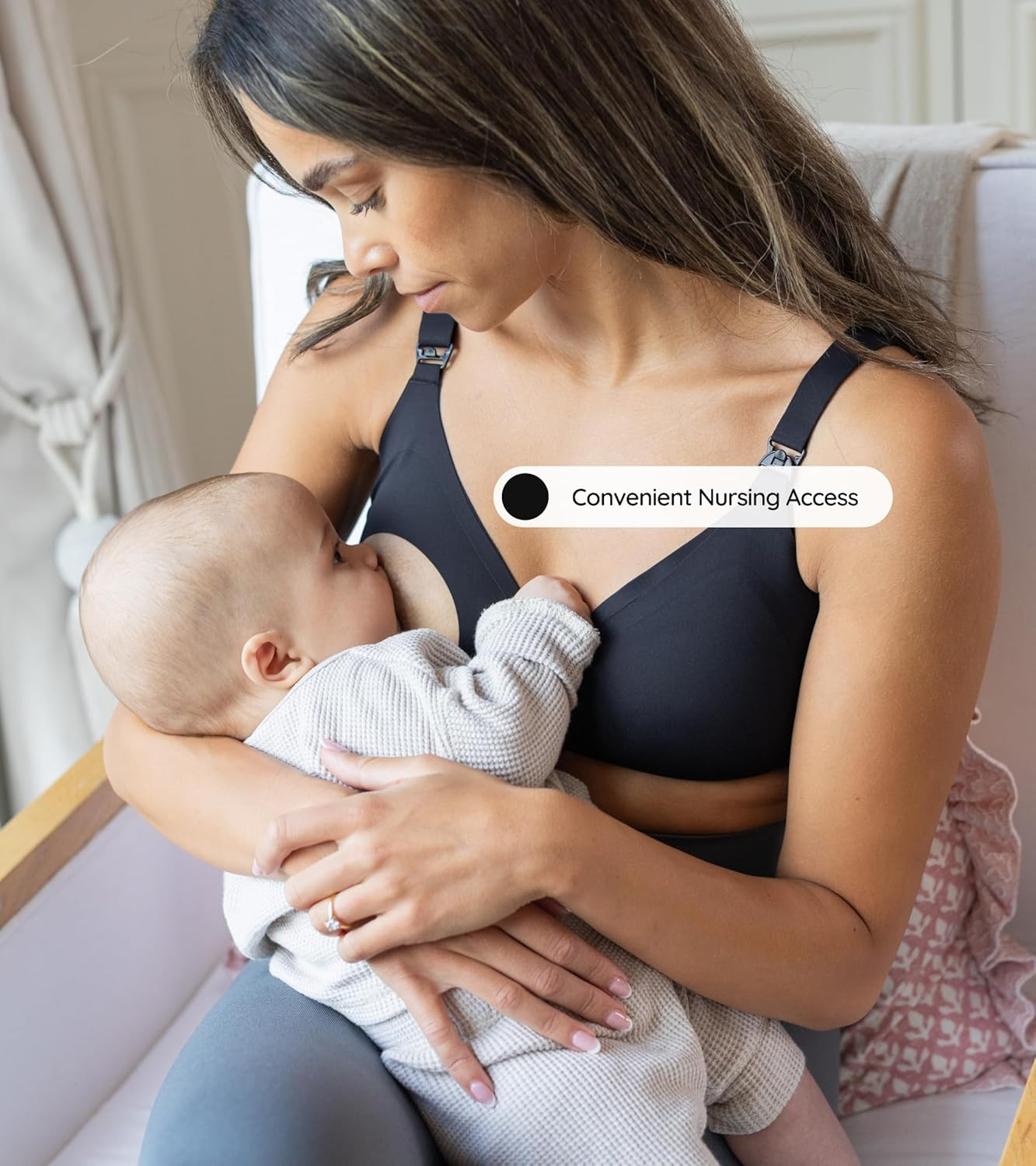 BABYGO&reg; Support Bra Black image number 6