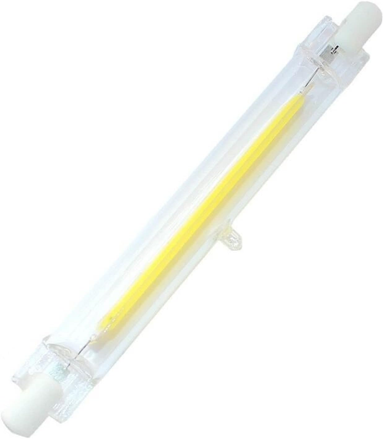 R7S LED 30W High Power COB Glass Tube 78Mm 118Mm Lights Bulb AC110V Lamp,220V-240V 50W 118Mm,Warm White