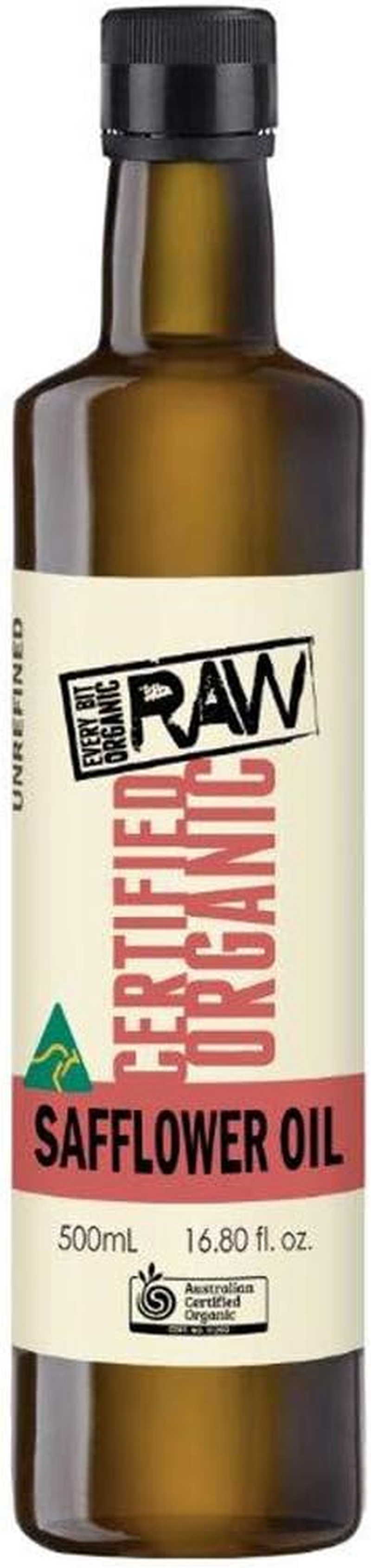 Every Bit Organic Raw Safflower Oil 250Ml, Cold Pressed Vegan Gluten Free Oil Packed with Vitamin E & Vitamin K, Healthy Cooking & Pantry Staple Food Oil image number 2