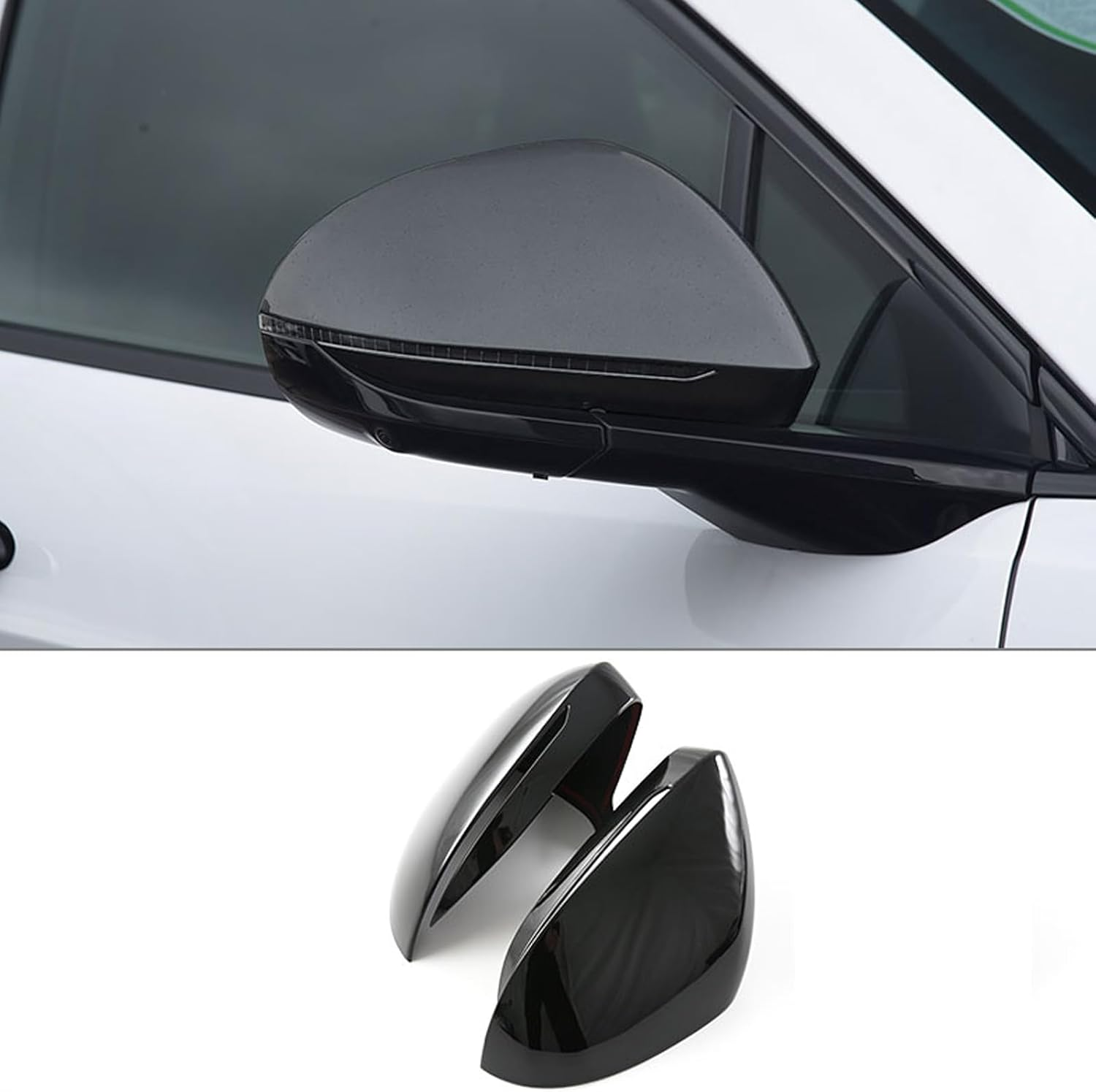 BYD Sealion 7 Mirror Cover Protector Scratch & Impact Resistant, Perfect Fit BYD Sealion 7 Accessories image number 1