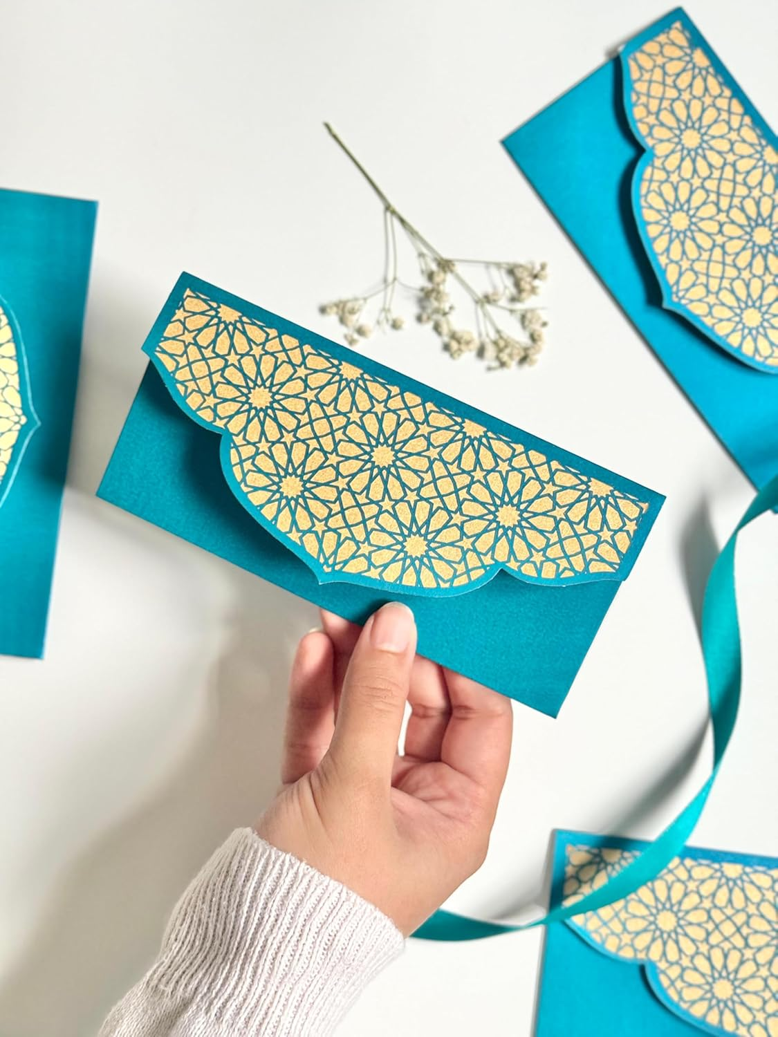 Laser Cut Shagun Lifafa/Money Gift Envelope for Christmas, Wedding, Birthday, Diwali, Eid, Gifting (Glittery Black)