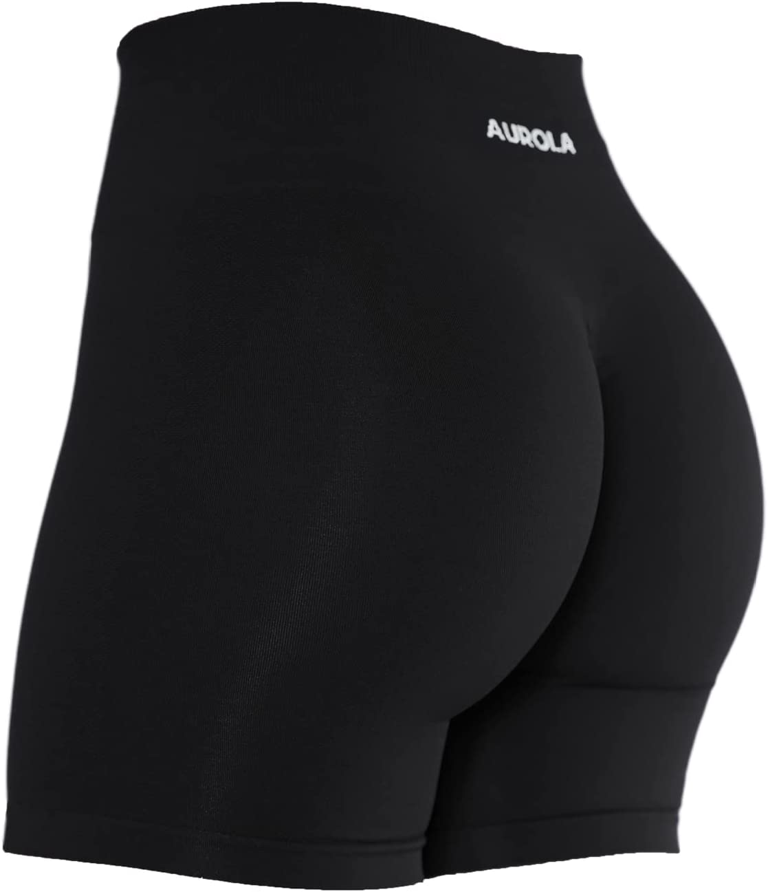 AUROLA Intensify Workout Shorts for Women Seamless Scrunch Short Gym Yoga Running Sport Active Exercise Fitness Shorts image number 3