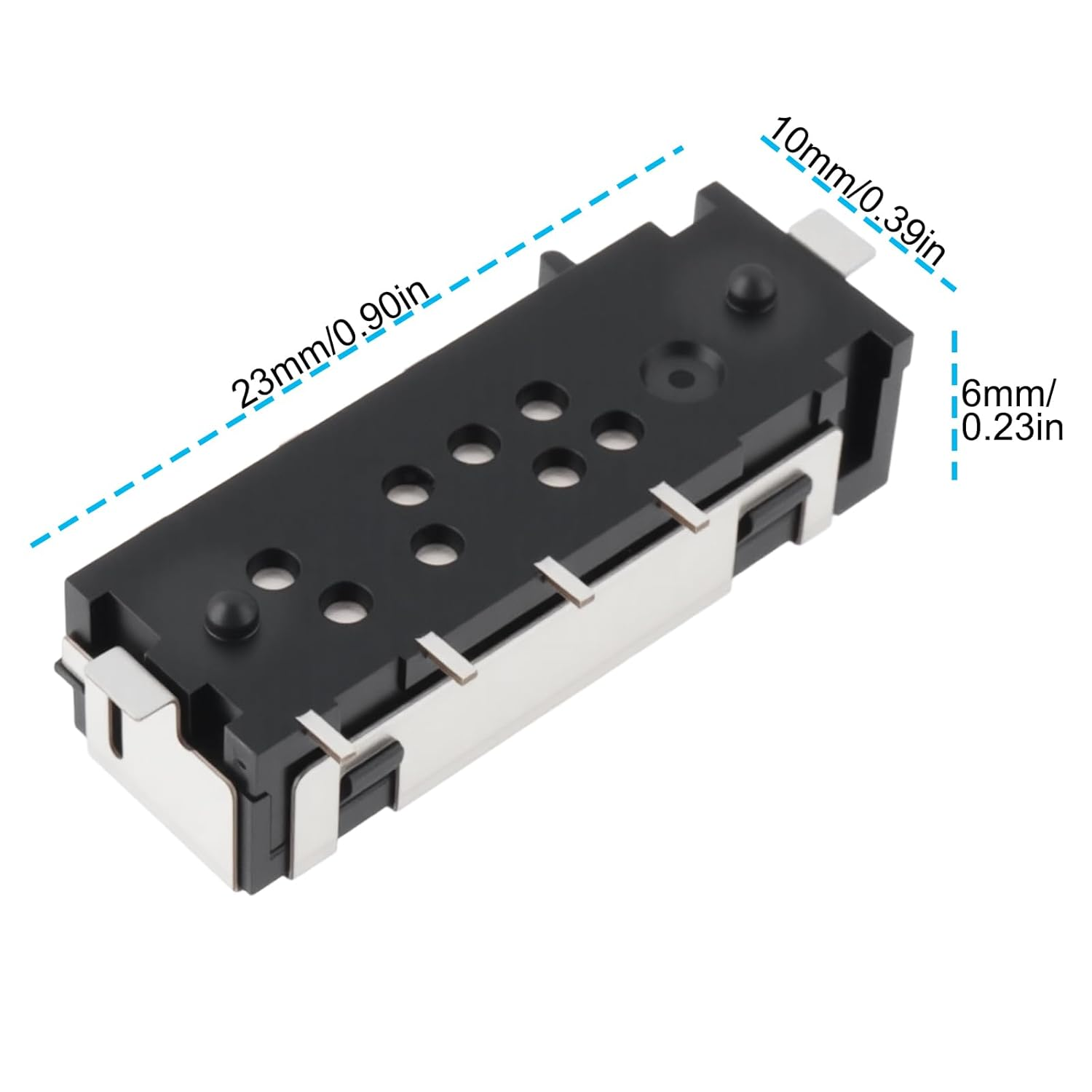 Emagtech 2PCS Motherboard Slot Toggle Switch Compatible with GBA SP Game Cartridge Toggle Switch image number 2