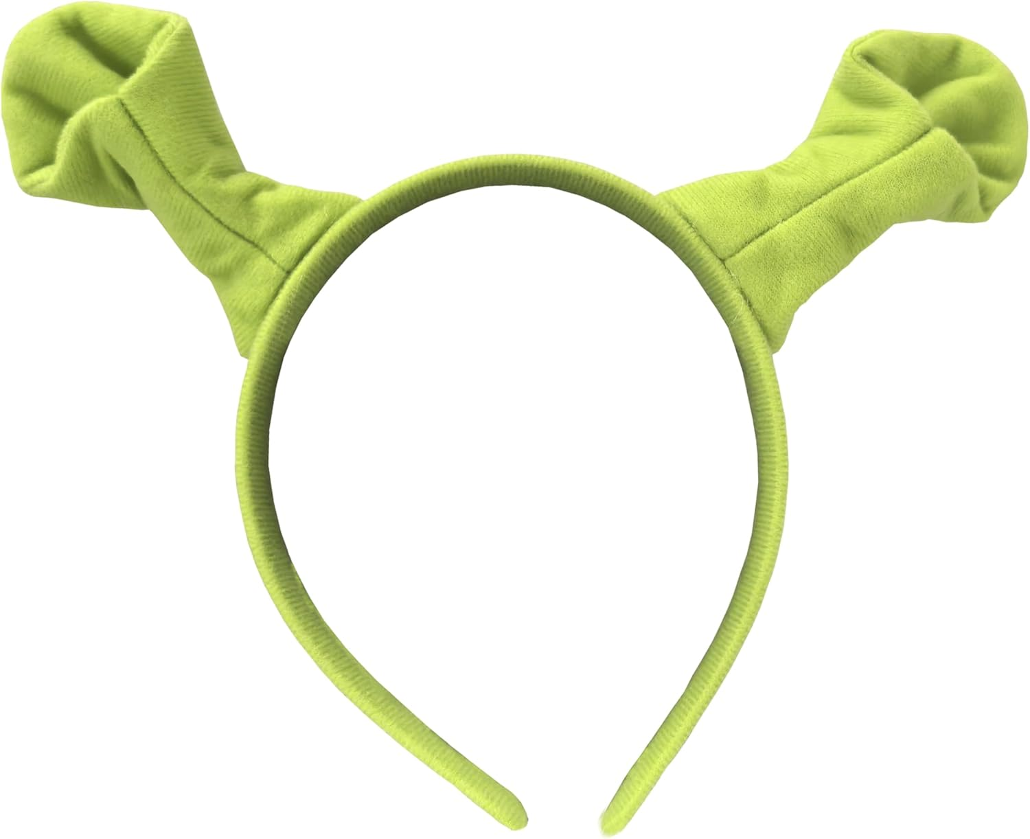 Sheliky Green Ogre Ears Headband Halloween Dress up Party Favors Women Men Teens Cosplay Festival Theme Party Accessories