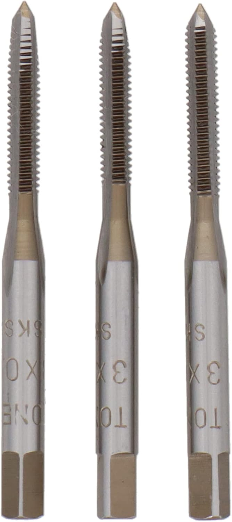 Sankyo Corporation TONEX HT3S Hand Tap Set, Screw Diameter 0.1 Inches (3 Mm) X Pitch: 0.02 Inches (0.6 Mm) image number 4