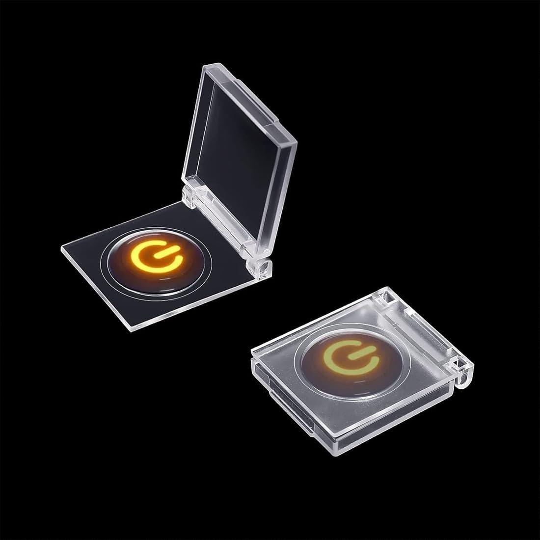 4PCS 19Mm Dustproof Safety Push Button Cap Cover Guard, Plastic Protector Child Proof for Push Button Switch image number 2