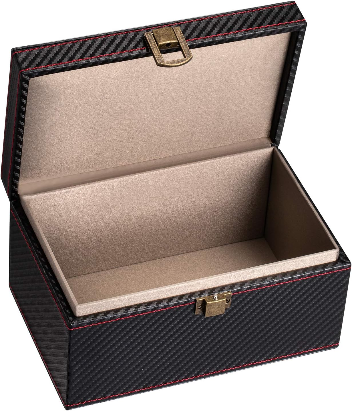 Faraday Box for Car Keys and 2 Pcs Key Fob Signal Blocking Pouch Set Faraday Bag for Key Fob Protector Box & Carbon Fiber Car Key Signal Blocker Pouch for Car Theft Prevention(Big Box+2 Shielding Bag) image number 6