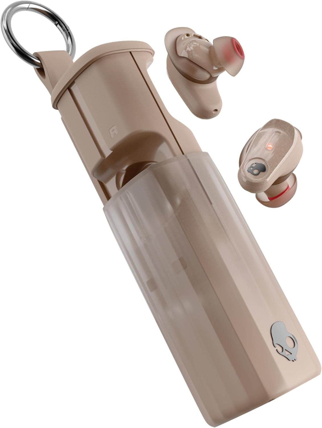 Skullcandy Method 360 ANC Wireless Earbuds, Sound by Bose, Bluetooth Headphones, Premium Noise Cancelling, up to 40 Hrs Battery, Sweat and Water Resistant, Microphone for Iphone Android - Leopard