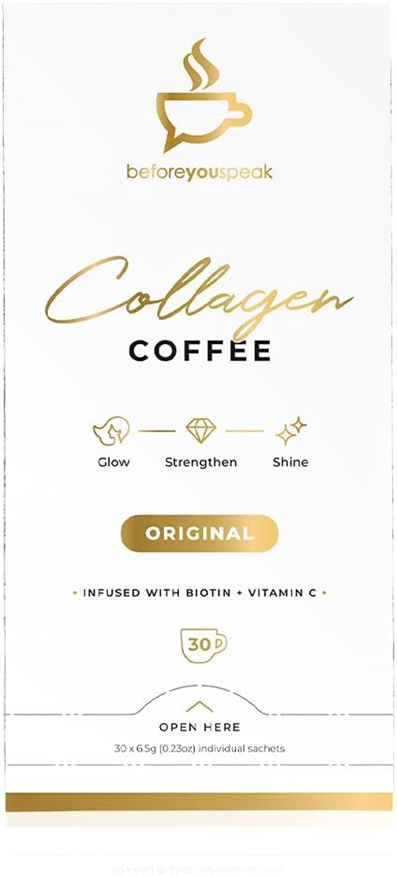 Beforeyouspeak Collagen Coffee - Original