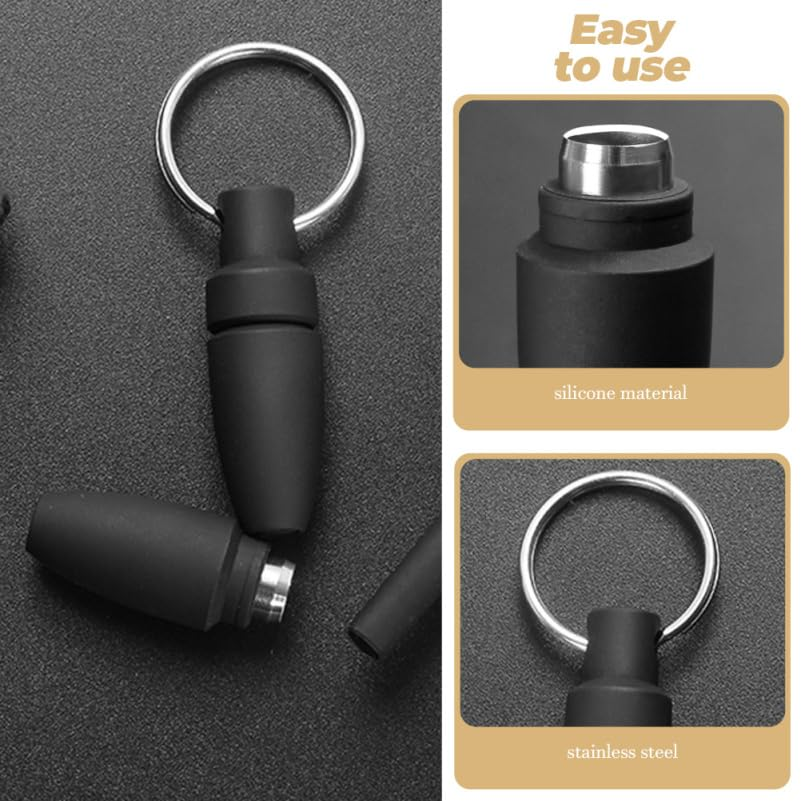 Vaguelly Punching Tool with Keychain Hole Opener for Precise Cutting Punching Portable Accessory for Travel the Go Smoking image number 2