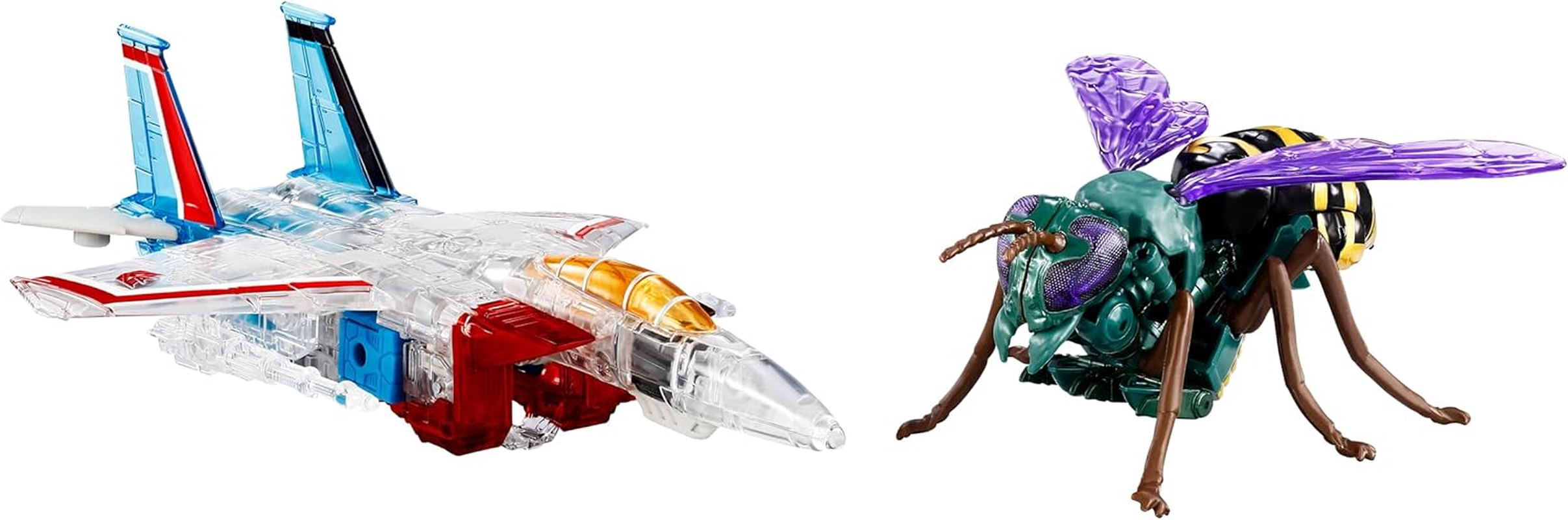 Transformers BWVS-08 Ghost Starscream Vs. Haunted Waspinator 2-Pack image number 1