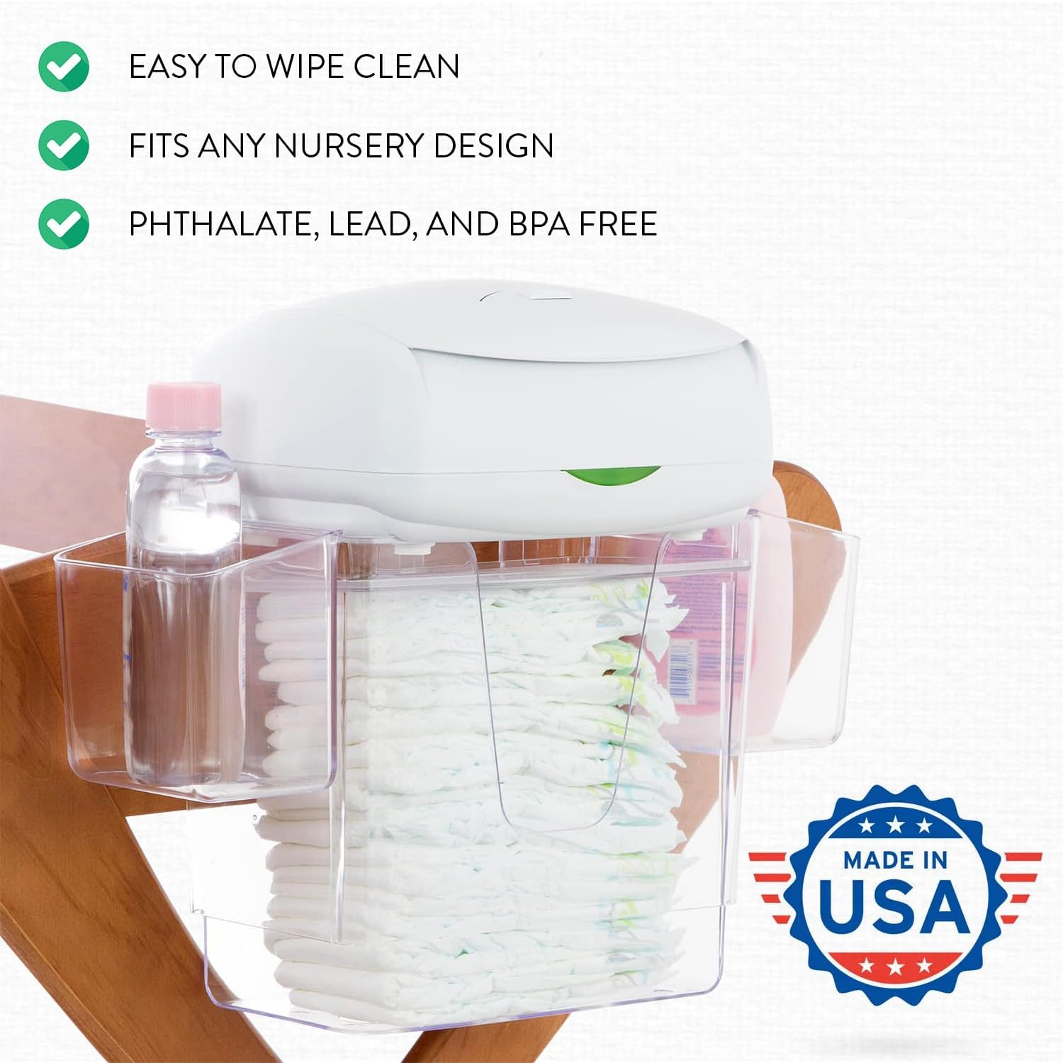 Prince Lionheart Nappy Depot Clear image number 1