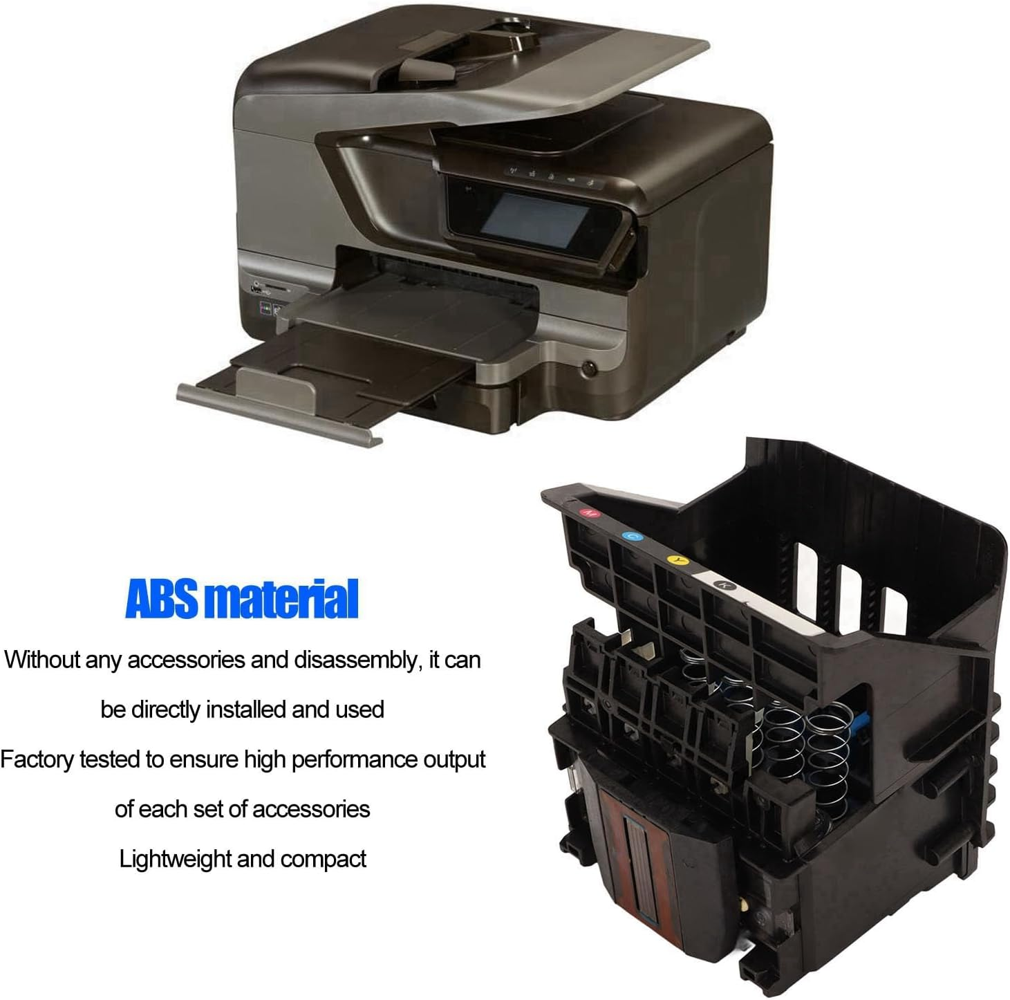 Marhynchus Printhead Replacement Print Head for Officejet Pro 8100 8600 8620 8630 8610 8650 251DW 276DW 950 951 950XL 951XL with ABS Material image number 4