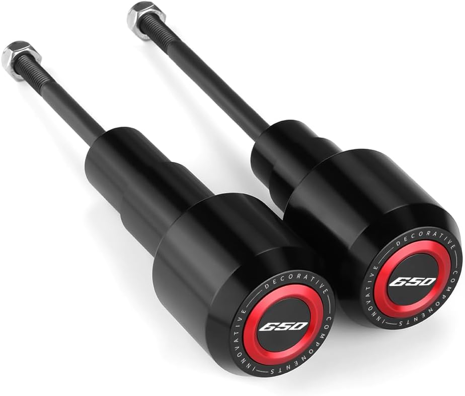 Modeer for K.Awasaki Ninja 650 2017~2024 2025 Motorcycle Frame Slider Anti-Collision Falling Protection Crash Pads Ninja650 Ninja 650 Accessories (Red) - Gray image number 3