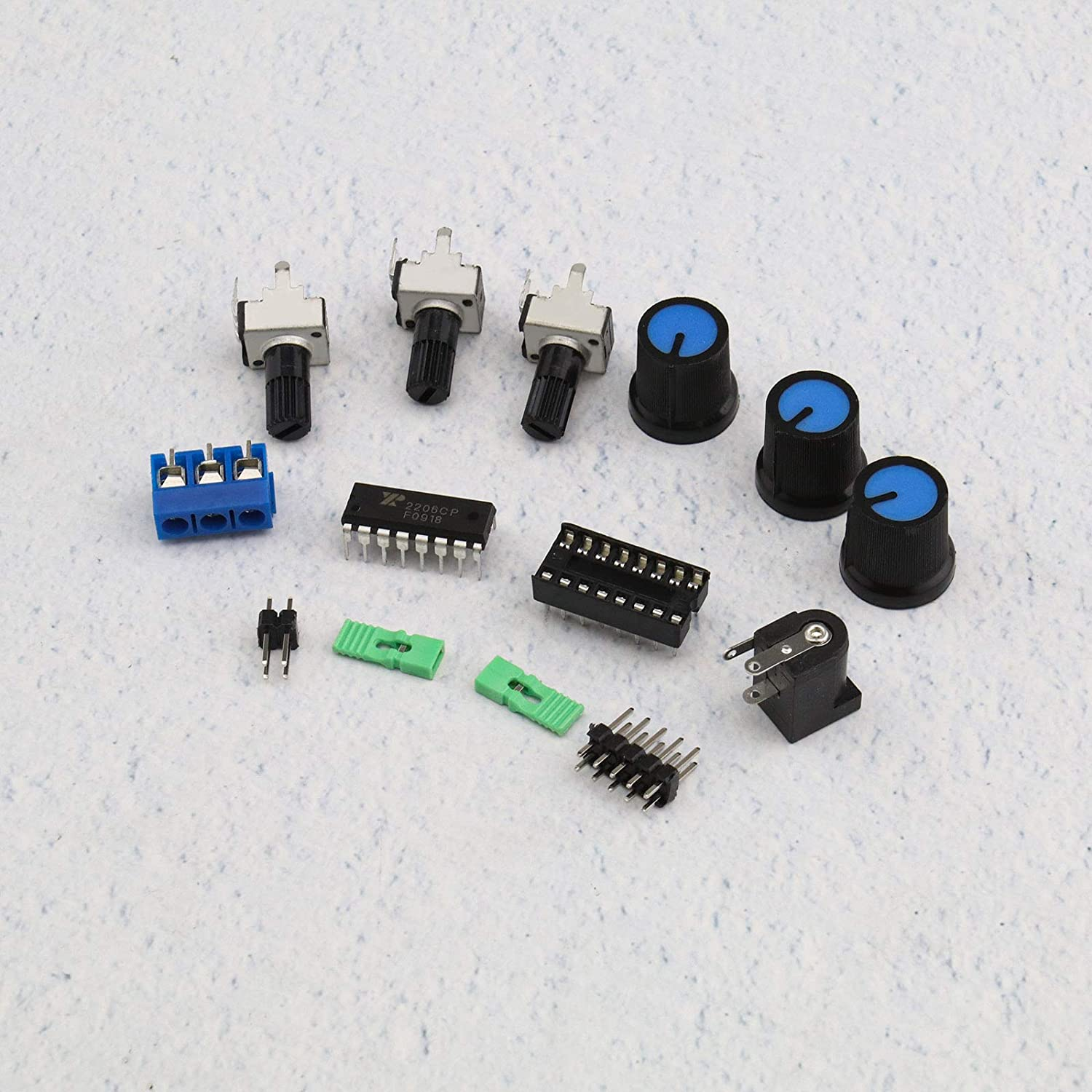 Emsea XR2206 High Precision Function Signal Generator DIY Kit with User Manual Sine/Triangle/Square Wave Adjustable Frequency Amplitude image number 2