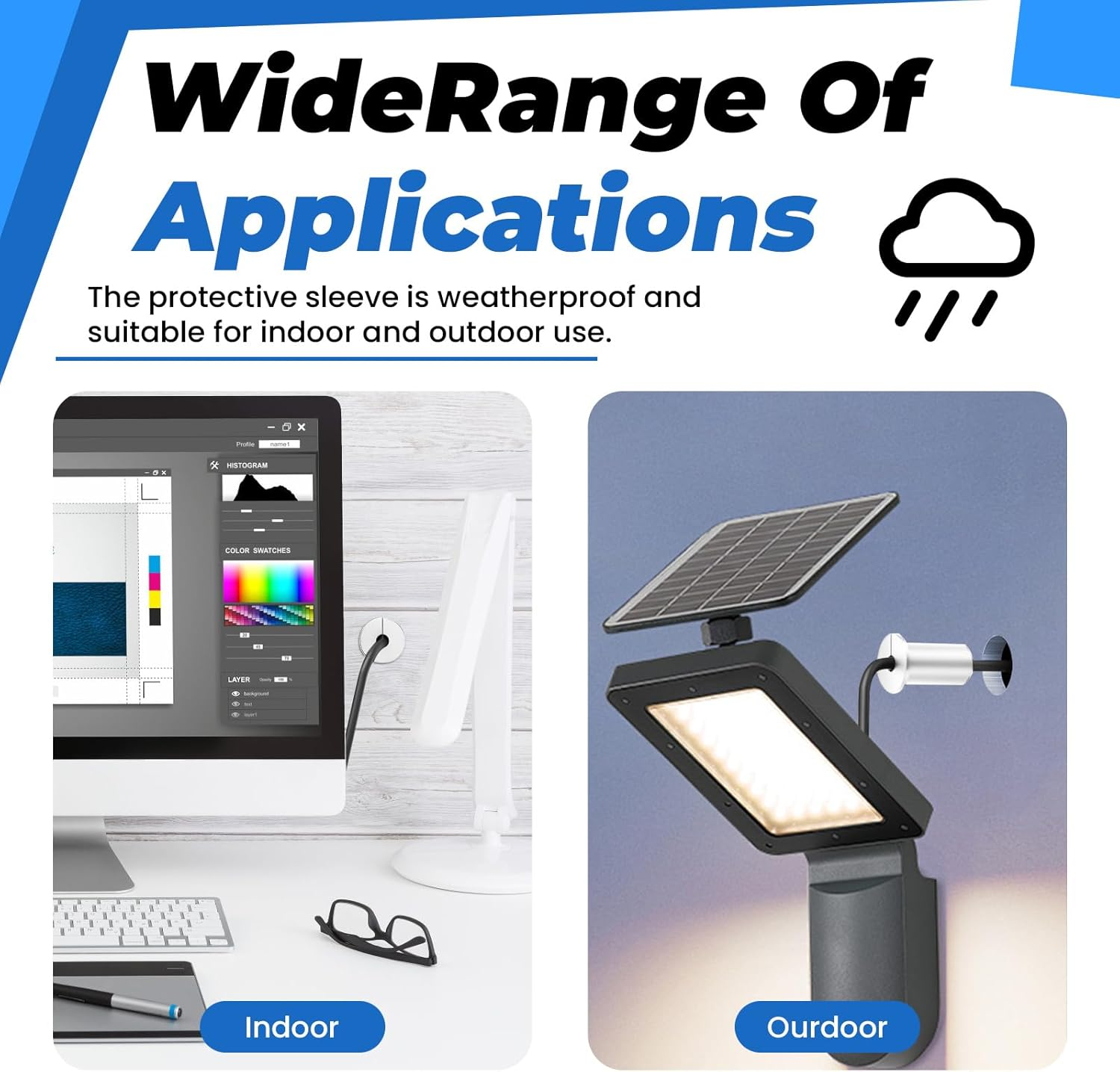 Sekonow 10 Pack Cable Grommet for Starlink for 3/4 Wall Hole, Silicone Wall Cable Pass through Bushing Grommet Line Routing Kit Cord Cover Hider for Starlink Ethernet Wire (White)