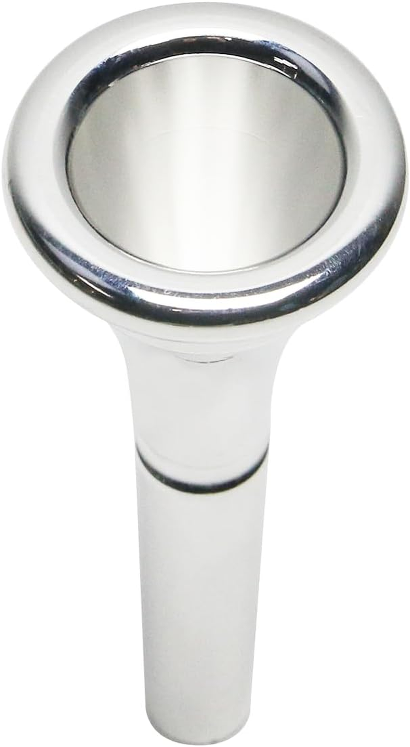 Geesatis Silver Plated Standard Horn Mouthpiece Deep Cup Mouth Horn Mouthpiece - Gold image number 6