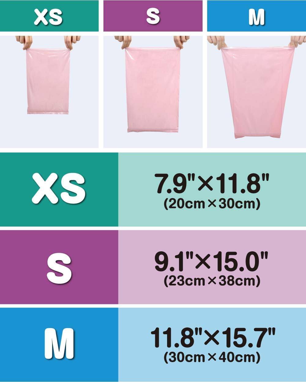 BOS Amazing Odor Sealing Baby Diaper Disposal Bags - Durable and Unscented [Size: M, Color: Pink] (90 Count, Pack of 2) (180 Bags) image number 6