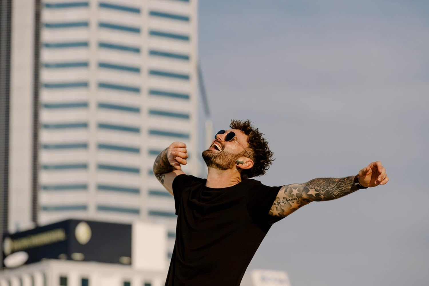 Defunc True Wireless Earbuds True Basic IPX4 Waterproof In-Ear Headphones 5.0 Bluetooth Stereo Headphones Built-In Microphone, Automatic One-Step Pairing, Long Playtime & Charging Case (Pink) image number 3