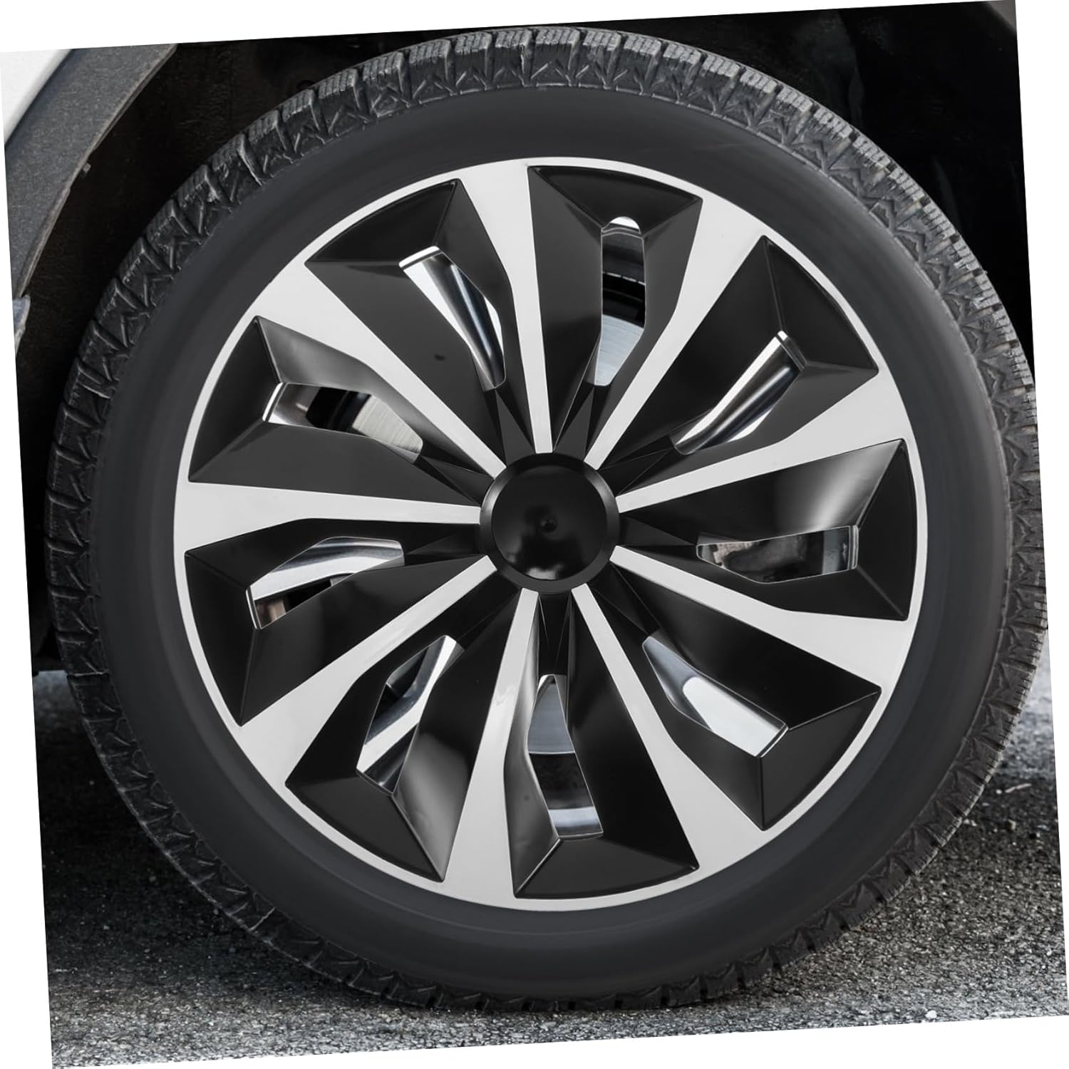 Iplusmile Car Hub Cap Wheel Rim Cover Hubcaps Automotive Wheel Hub Cover Accessory for Car Parts image number 6