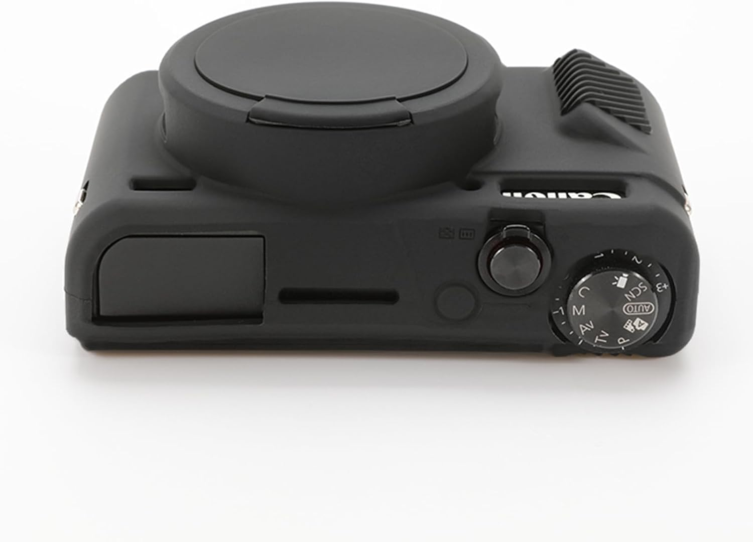 TYUANDOUER G7X II Camera Case & LCD Screen Protector Accessories Kit, Soft Silicone Case for Canon Powershot G7X Mark II Camera, Lightweight Skin Body Protective Rubber Cover for G7XII G7X2 - Black image number 5