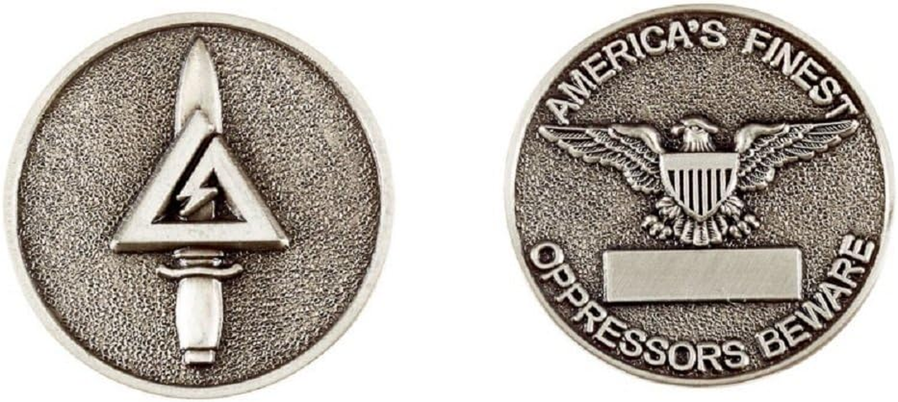 Delta Force Silver Challenge Coin
