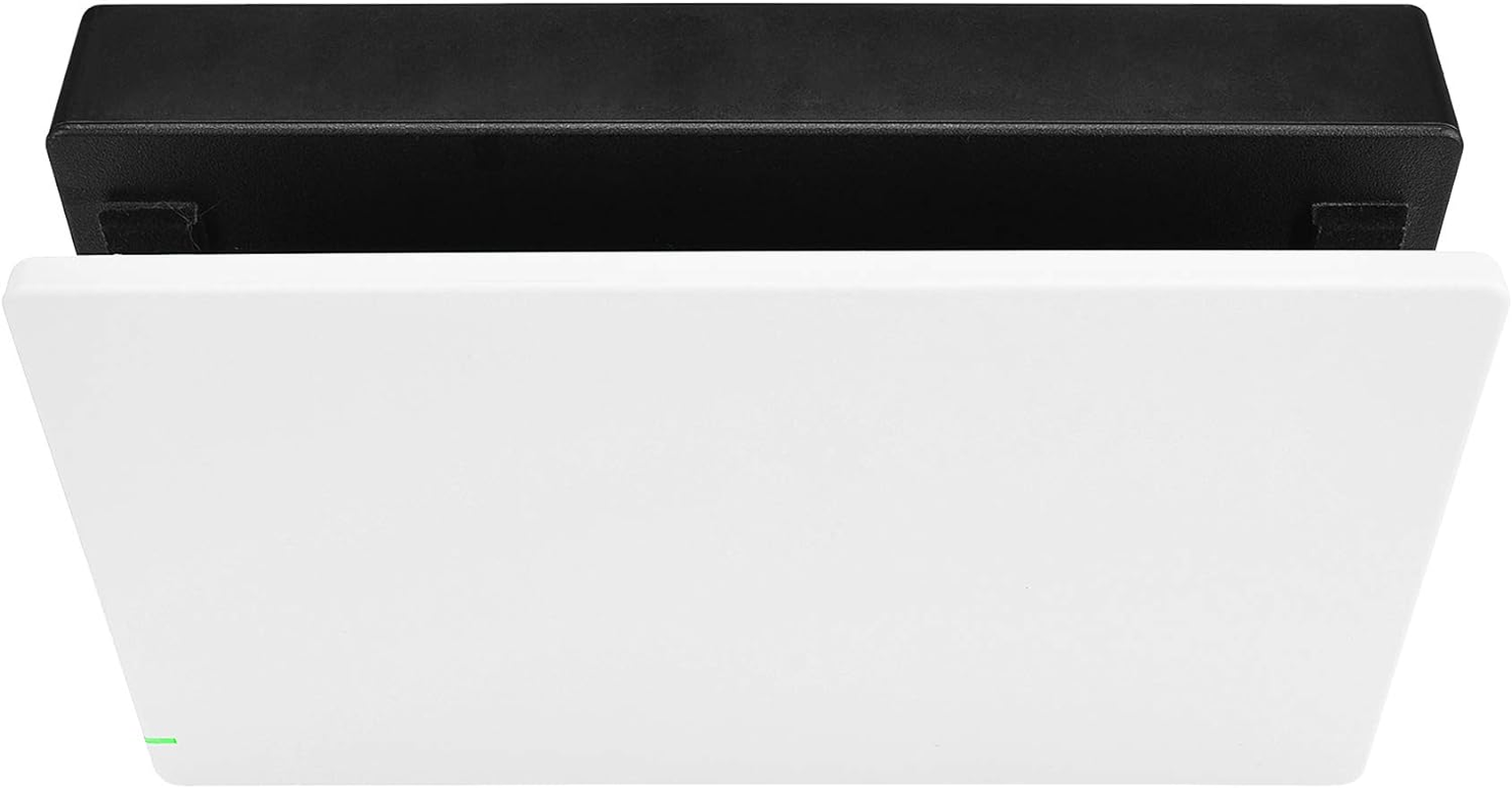 Extremerate White Custom Faceplate for Nintendo Switch Charging Dock, DIY Replacement Housing Shell for Nintendo Switch Dock - Dock NOT Included image number 5