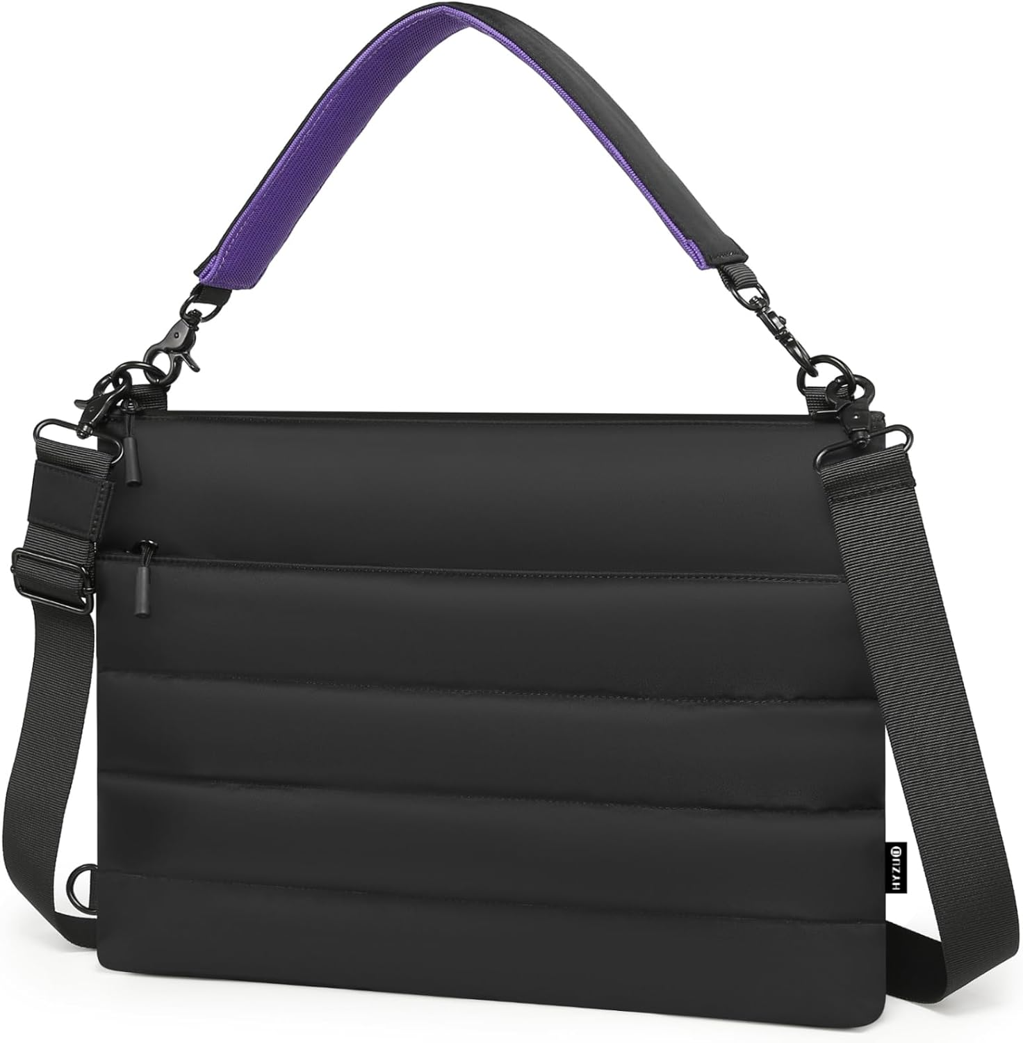 HYZUO 13.3-14 Inch Laptop Sleeve Bag for Macbook Pro 14 M5-M1, Macbook Pro/Air 13, 13" 13.3" Dell/Hp/Lenovo/Asus/Acer/Samsung Notebook, Women Dual Shoulder Bags Work Daily Handbag, Ash Blue