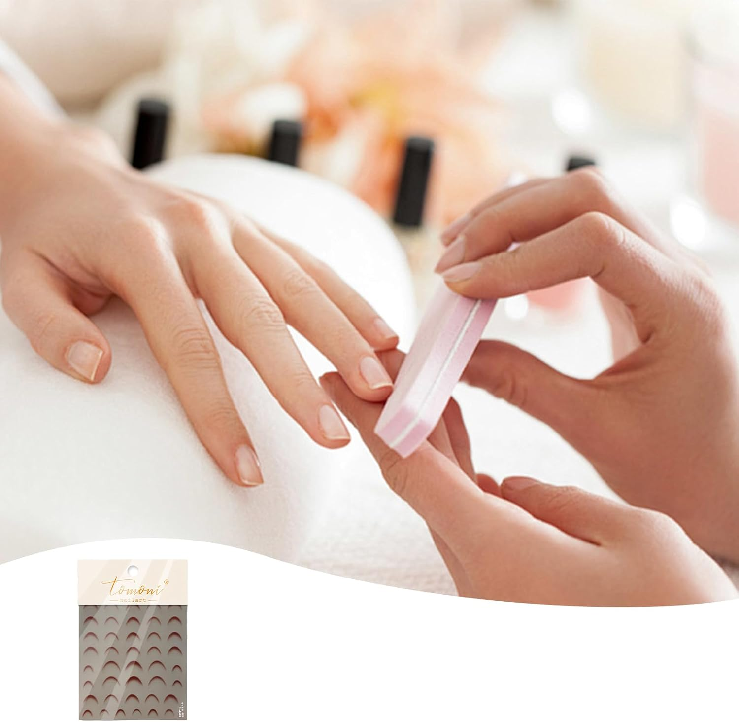 YNPQTDS French Stickers for Nails | Gradient Manicure Accessories - Gel Polish Nail Decals - for Daily Wear Parties Weddings Holidays Date Night Vacation Special Events Home Salon Girls Ladies Wives - Red image number 4