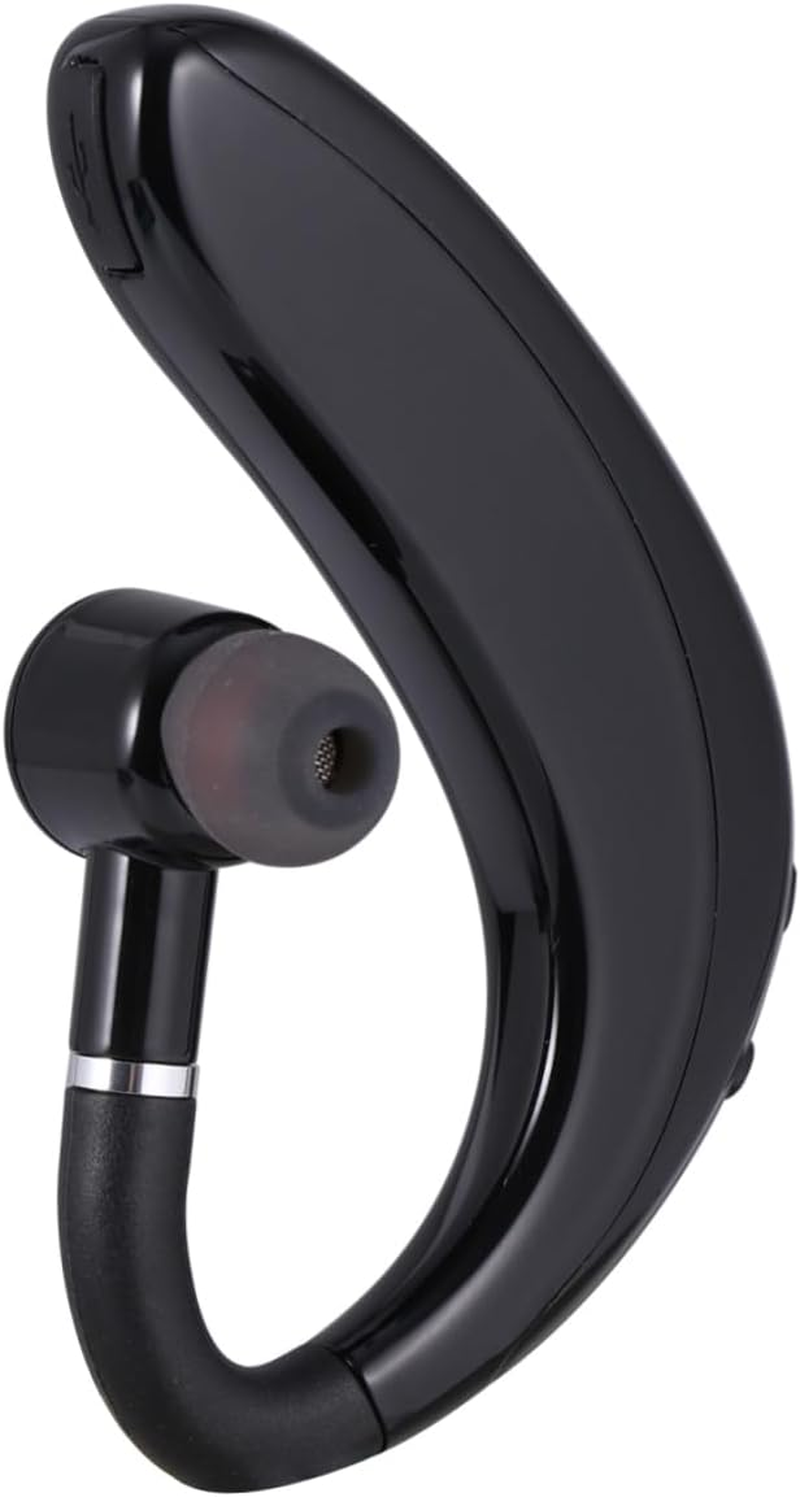 OSALADI Wireless Earphone Headset S109 One-Side Earpiece Long Battery Life Business Driving Earphone Workout Wireless Earbud Black for Active Use image number 1