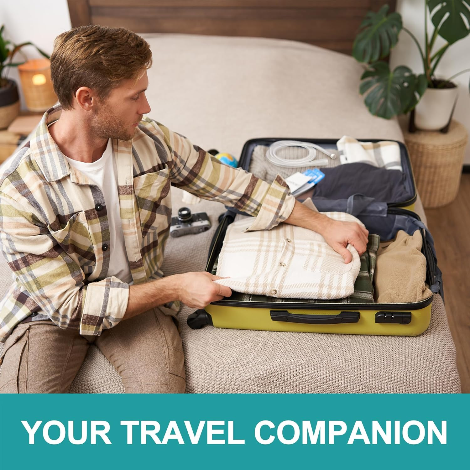 2 Packs Replacement CPAP Hose Compatible with Airmini, 2 Packs Replacement Long Tube, Avoid Leakage and Reduce Noise, Great Value Supplies by Airsmart.