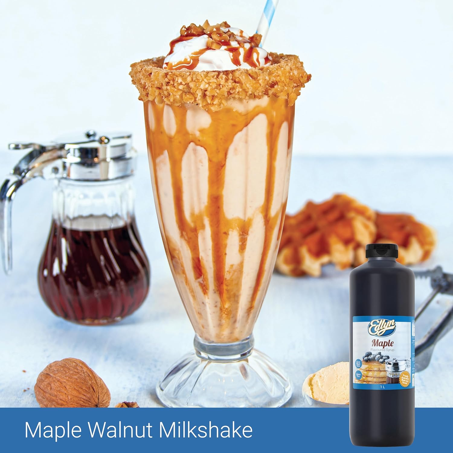 Edlyn Maple Flavoured Syrup 1 Litre image number 3
