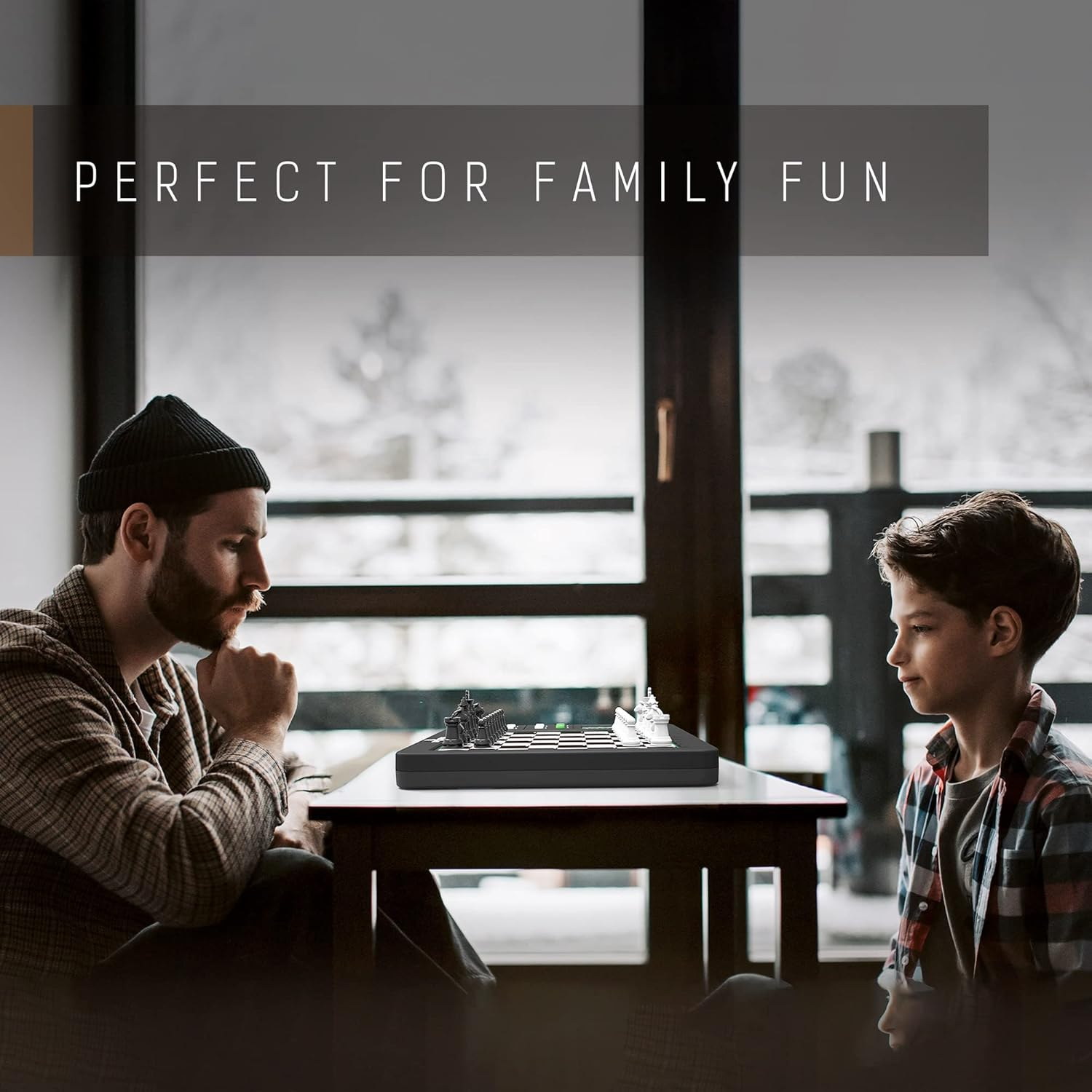 TOP 1 Chess Board Electronic Chess Games, Talking Coach Electronic Chess Board with Multi-Level Skills, Best Electronic Chess Set for Players of All Levels Ages Kids and Adults image number 3