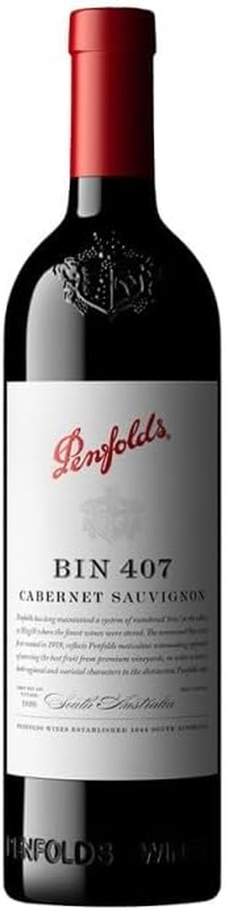 Penfolds 2019 Bin 407 Cabernet Sauvignon Red Wine 750 Ml