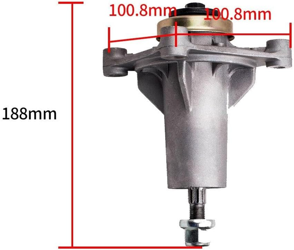 Spindle Assembly Replacement for 187292 532187292 192870 532192870 539112057 587125401 587253301 &ndash; Compatible with Craftsman Husqvarna Poulan Pro Dixon Mowers image number 2